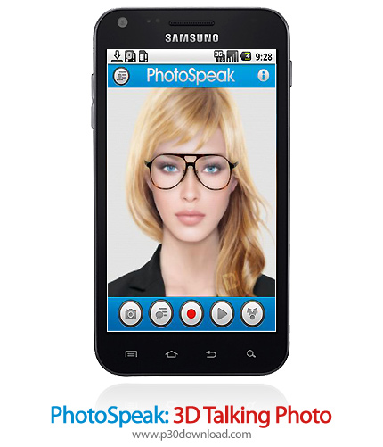 دانلود PhotoSpeak: 3D Talking Photo - برنامه موبایل صحبت کردن با عکس
