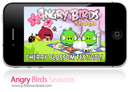 دانلود Angry Birds Seasons: Cherry Blossom Festival! - بازی موبایل پرندگان عصبانی فصل ها: جشنواره شک