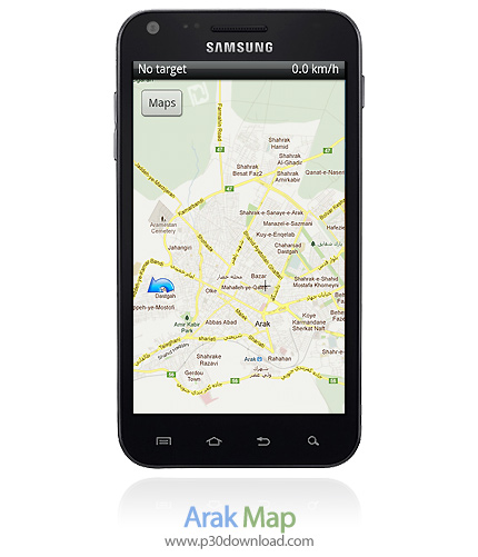 دانلود Arak Map - نقشه موبایل اراک