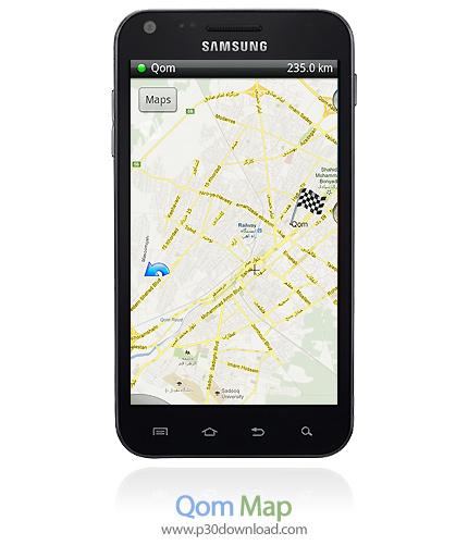 دانلود Qom Map - نقشه موبایل قم