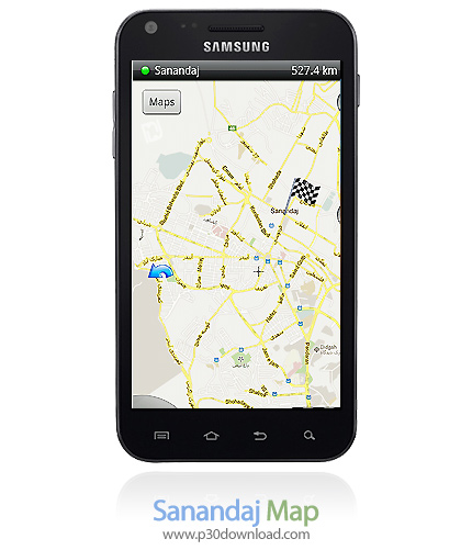 دانلود Sanandaj Map - نقشه موبایل سنندج
