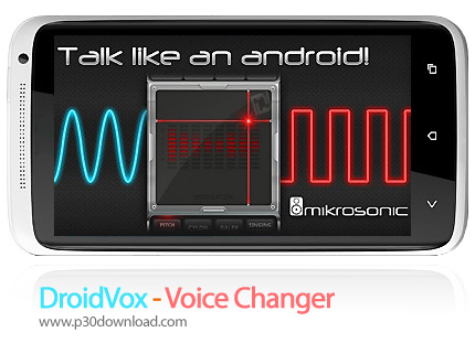 دانلود DroidVox - Voice Changer - برنامه موبایل تغییر صدا