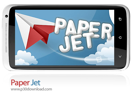 دانلود Paper Jet - بازی موبایل موشک کاغذی