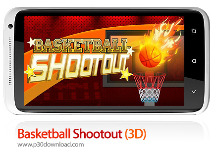 دانلود (Basketball Shootout (3D - بازی موبایل پرتاب توپ به سبد بسکتبال