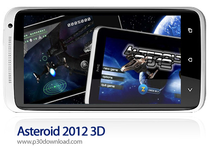 دانلود Asteroid 2012 3D - بازی موبایل سیارک 2012
