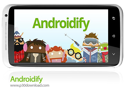 دانلود Androidify - برنامه موبایل ساخت شکلک اندروید