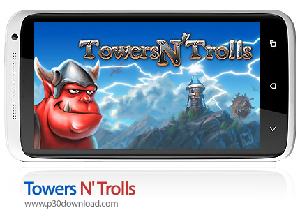 دانلود Towers N' Trolls - بازی موبایل غول برج ها