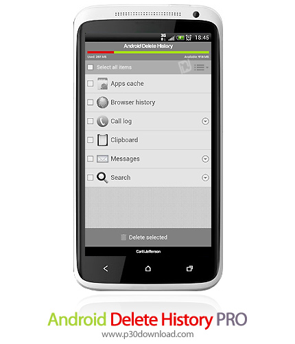 دانلود Android Delete History PRO - برنامه موبایل حذف تاریخچه ها