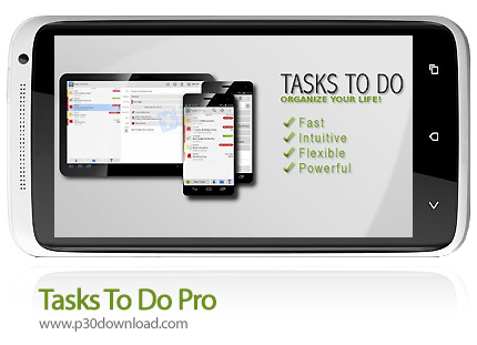 دانلود Tasks To Do Pro - برنامه موبایل مدیریت کارها