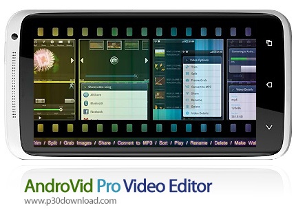 دانلود AndroVid Pro Video Editor - برنامه موبایل ویرایش فیلم