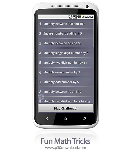 دانلود Fun Math Tricks - برنامه موبایل شگردهای ریاضی