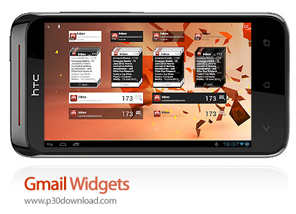 دانلود Gmail Widgets - برنامه موبایل ویجت های جیمیل