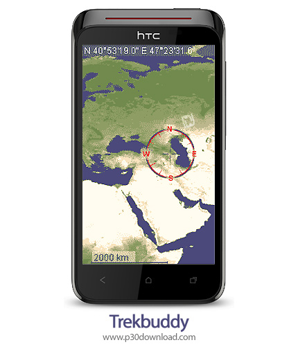 دانلود Trekbuddy - برنامه موبایل نقشه و GPS جاوا