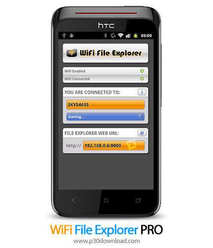 دانلود WiFi File Explorer PRO - برنامه موبایل دسترسی به اطلاعات کارت حافظه از طریق WiFi