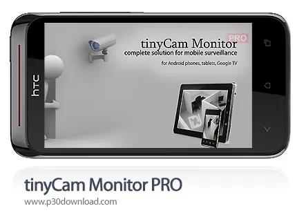 دانلود tinyCam Monitor PRO v15.0.8 - برنامه موبایل تماشای زنده دوربین های مداربسته