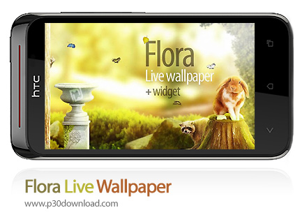 دانلود Flora Live Wallpaper - برنامه موبایل کاغذدیواری متحرک فلورا