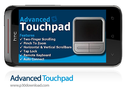 دانلود Advanced Touchpad - برنامه موبایل تبدیل گوشی به موس و کیبورد