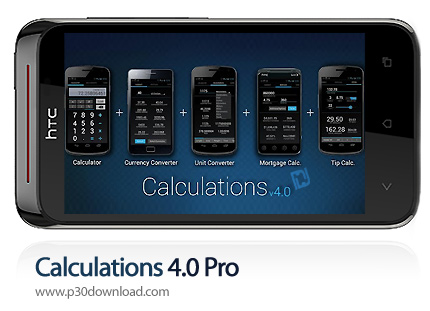 دانلود Calculations 4.0 Pro - برنامه موبایل ماشین حساب چندکاره