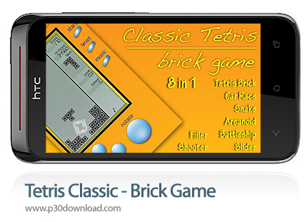 دانلود Tetris Classic - Brick Game - بازی موبایل جورچین کلاسیک