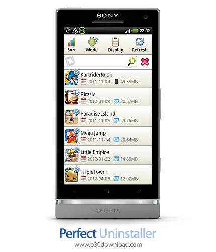 دانلود Perfect Uninstaller - برنامه موبایل حذف کننده برنامه ها