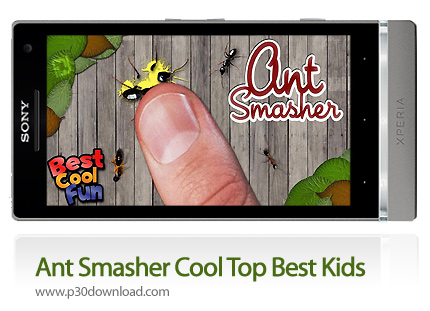 دانلود Ant Smasher Cool Top Best Kids - بازی موبایل کشتن مورچه ها
