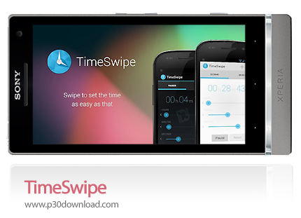 دانلود TimeSwipe - برنامه موبایل تایمر و کورنومتر