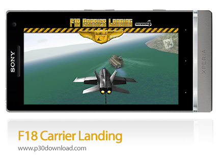 دانلود F18 Carrier Landing - بازی موبایل گردان هوایی F18