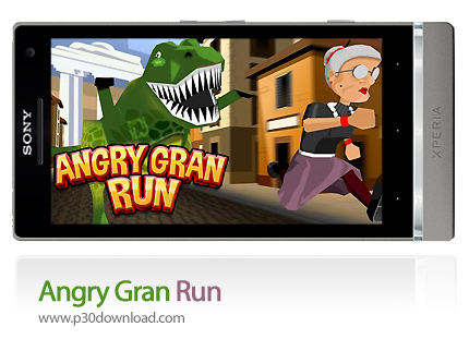 دانلود Angry Gran Run v2.17.0 + Mod - بازی موبایل مادربزرگ فراری