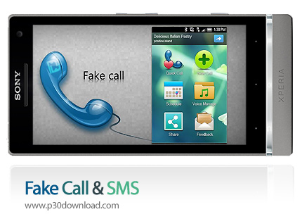 دانلود Fake Call & SMS - برنامه موبایل تماس و پیامک جعلی