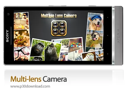 دانلود Multi-lens Camera - برنامه موبایل دوربین چند لنز