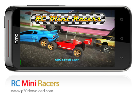 دانلود RC Mini Racers - بازی موبایل مسابقه ماشین های کنترلی