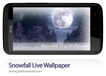دانلود Snowfall Live Wallpaper - برنامه موبایل کاغذدیواری متحرک باریدن برف