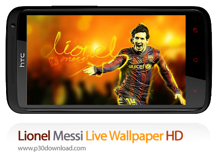 دانلود Lionel Messi Live Wallpaper HD - برنامه موبایل کاغذدیواری متحرک لیونل مسی