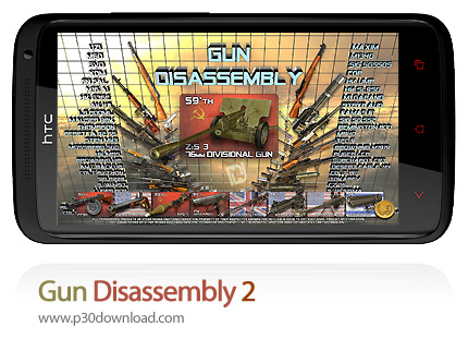 دانلود Gun Disassembly 2 - بازی موبایل باز و بست اسلحه ها