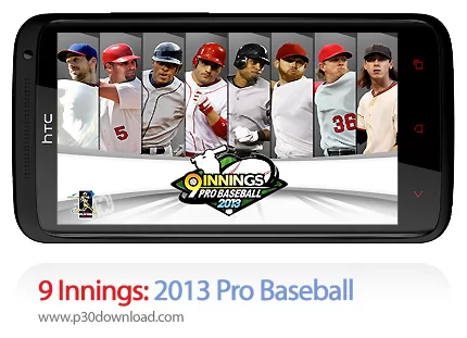 دانلود Innings: 2013 Pro Baseball - بازی موبایل بیس بال