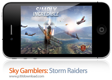 دانلود Sky Gamblers: Storm Raiders - بازی موبایل قماربازان آسمان: مهاجمان طوفانی