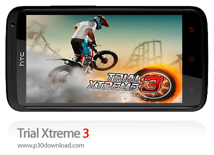 دانلود Trial Xtreme 3 - بازی موبایل موتورسواری تریل 3