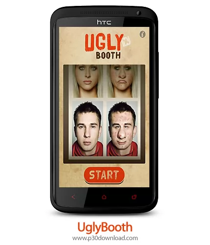 دانلود UglyBooth - برنامه موبایل زشت کردن چهره