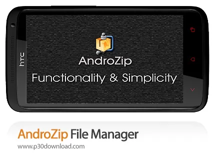 دانلود AndroZip File Manager - برنامه موبایل مدیریت فایل