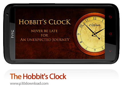 دانلود The Hobbit's Clock - برنامه موبایل ساعت Hobbit