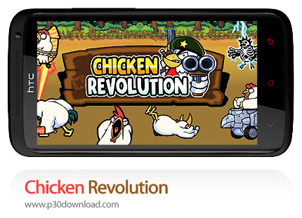 دانلود Chicken Revolution - بازی موبایل رقابت جوجه ها