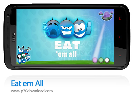 دانلود Eat em All - بازی موبایل خوردن تخم مرغ ها