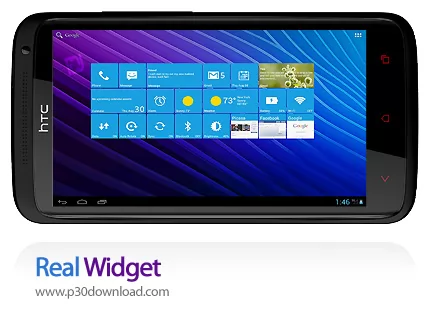 دانلود Real Widget - برنامه موبایل ویجت های مترو