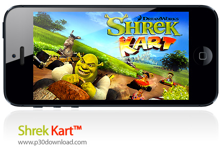 دانلود ™Shrek Kart - بازی موبایل شرک در مسابقات کارتینگ