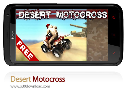 دانلود Desert Motocross - بازی موبایل موتور سواری در کویر