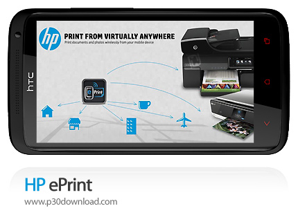 دانلود HP ePrint - برنامه موبایل اتصال مستقیم پرینتر به موبایل