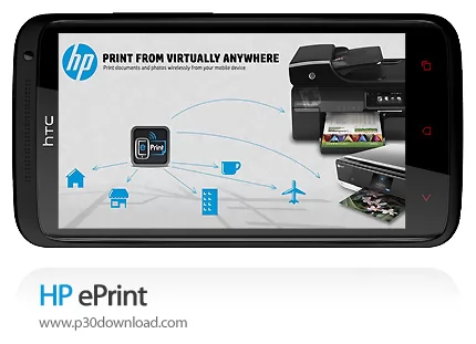 دانلود HP ePrint - برنامه موبایل اتصال مستقیم پرینتر به موبایل