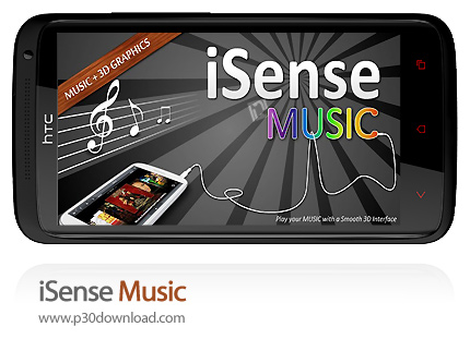 دانلود iSense Music - برنامه موبایل پخش کننده فایل های موسیقی با ظاهر 3D