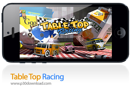دانلود Table Top Racing - بازی موبایل مسابقات ماشین های دیوانه