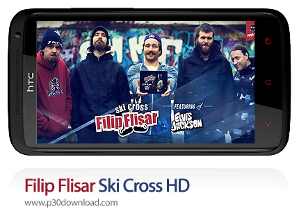 دانلود Filip Flisar Ski Cross HD - بازی موبایل اسکی مارپیچ